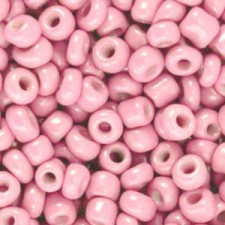 Seed beads 6/0 (4mm) Posy pink